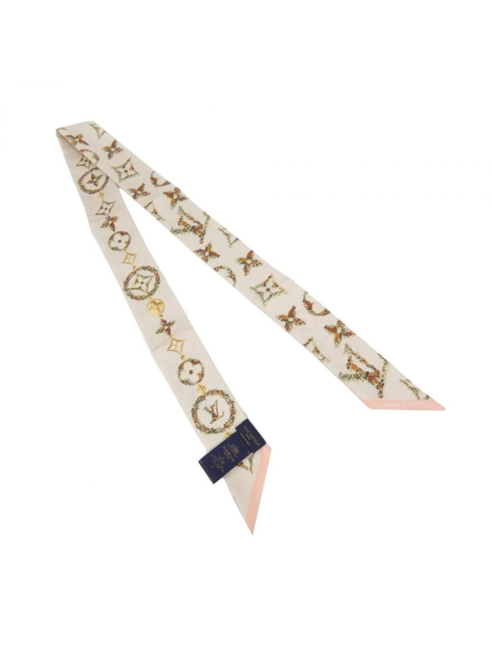 Louis Vuitton Bandeau BB Monogram Flower Scarf